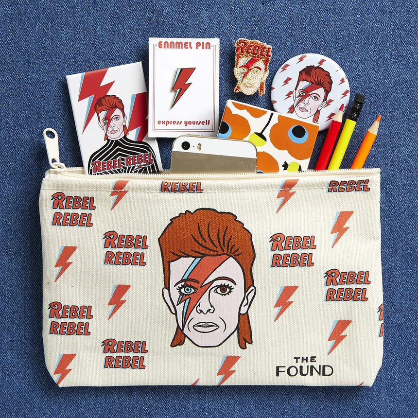 The Found David Bowie Pouch Greetings Stores
